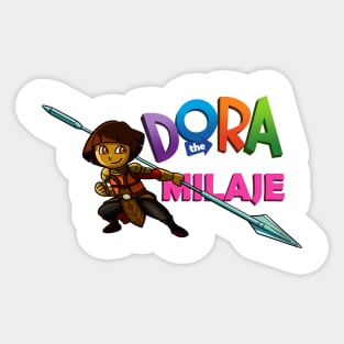 Dora the Milaje Sticker